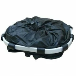 Panier Pliable Tissus VG BAGS 15L [Noir] -Vélo fixie Soldes panier pliable tissus vg bags 15l noir 1 3