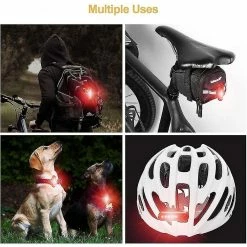GHCD 2pcs Usb Rechargeable Led Bike Tail Light (Rouge Light) 9 GHCD 2pcs Usb Rechargeable Led Bike Tail Light (Rouge Light) -Vélo fixie Soldes 166105846 max