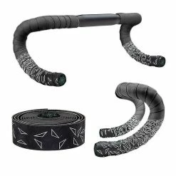 GHCD Sangle D’équitation Antidérapante Et Absorbant Les Chocs Pu Road Bike Résistante à L’usure (noir)