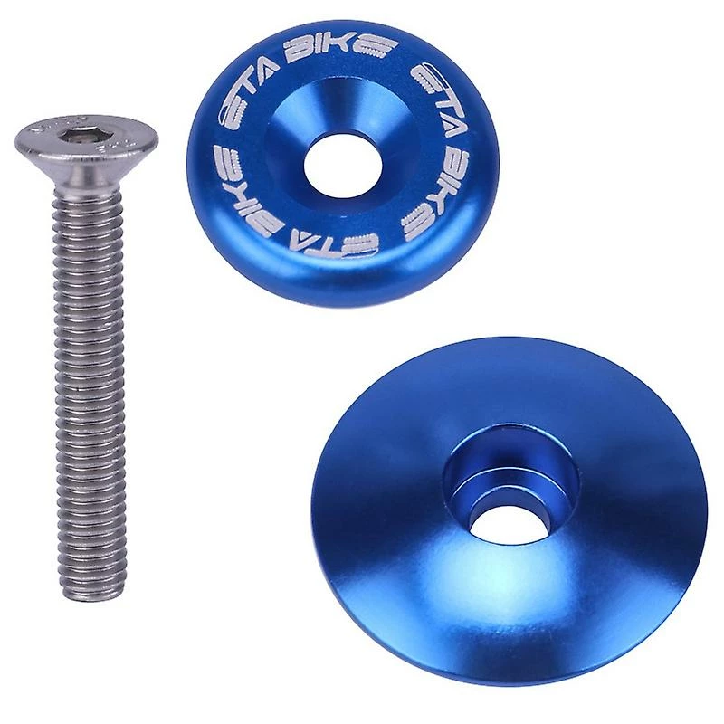 Unbranded Eta Bike Bicycle Headset Poignée Stand Cover Diy Parts, Bleu 3 Unbranded Eta Bike Bicycle Headset Poignée Stand Cover Diy Parts, Bleu – Image 3