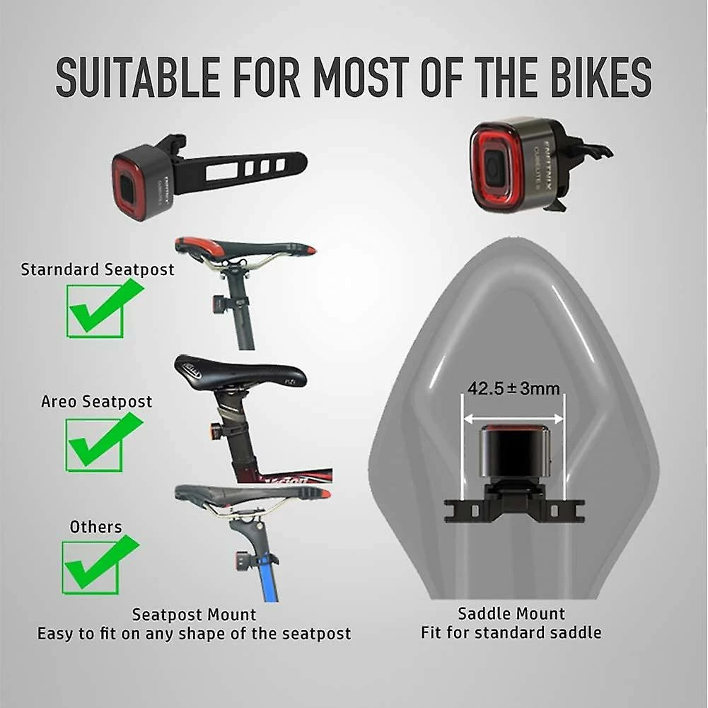 Unbranded Feu Arrière Cubelite Ii Usb Rechargeable Arrière Bike Feux Automatique Détection De Freinage Led Lumière Smart Feux Arrière Ipx5 Étanche Nuit Avertissement Cyclisme B 3 Unbranded Feu Arrière Cubelite Ii Usb Rechargeable Arrière Bike Feux Automatique Détection De Freinage Led Lumière Smart Feux Arrière Ipx5 Étanche Nuit Avertissement Cyclisme B – Image 3
