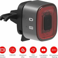 Unbranded Feu Arrière Cubelite Ii Usb Rechargeable Arrière Bike Feux Automatique Détection De Freinage Led Lumière Smart Feux Arrière Ipx5 Étanche Nuit Avertissement Cyclisme B 9 Unbranded Feu Arrière Cubelite Ii Usb Rechargeable Arrière Bike Feux Automatique Détection De Freinage Led Lumière Smart Feux Arrière Ipx5 Étanche Nuit Avertissement Cyclisme B -Vélo fixie Soldes 205247835 max