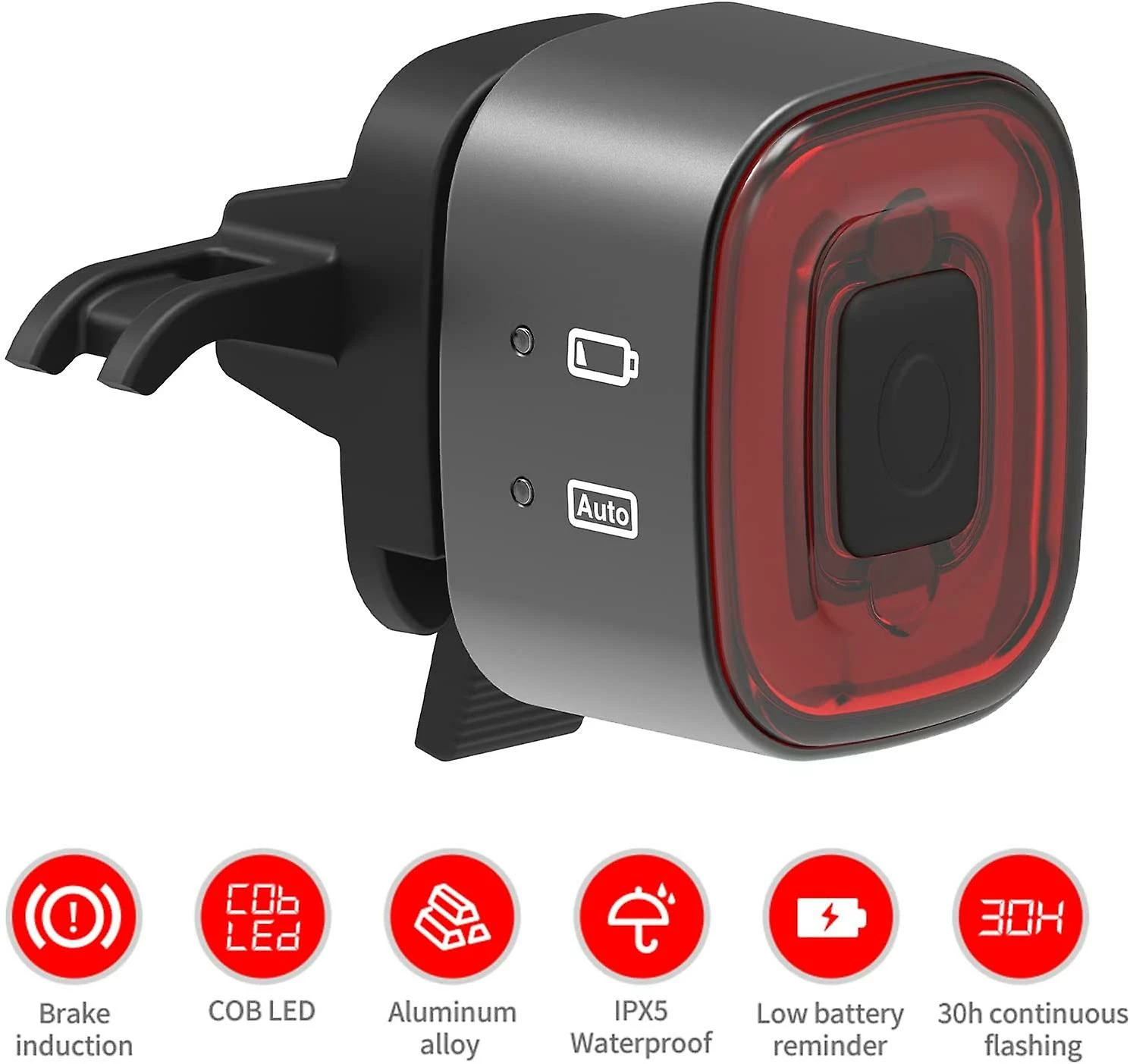 Unbranded Feu Arrière Cubelite Ii Usb Rechargeable Arrière Bike Feux Automatique Détection De Freinage Led Lumière Smart Feux Arrière Ipx5 Étanche Nuit Avertissement Cyclisme B 5 Unbranded Feu Arrière Cubelite Ii Usb Rechargeable Arrière Bike Feux Automatique Détection De Freinage Led Lumière Smart Feux Arrière Ipx5 Étanche Nuit Avertissement Cyclisme B – Image 5