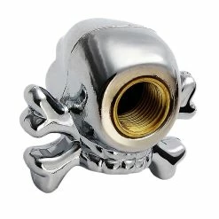 Perfet Cool Universal Car Truck Bike ''skull'' Pneu Air Valve Stem Caps Jantes -Vélo fixie Soldes 206492751 max