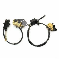 Unbranded 12mm Avant & Arrière Étrier De Frein Set Classic Pit Bike 50cc 110cc 125cc