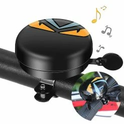 Sevenprin Bicycle Bell Alliage D’acier Super Loud Mountain Bike Guidon Bell