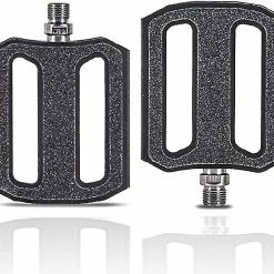 Unbranded Pédales De Vélo De Montagne En Alliage D’aluminium, 9/16 Pouces Pédales De Vélo Antidérapantes Pour Road City Bmx VTT Bike