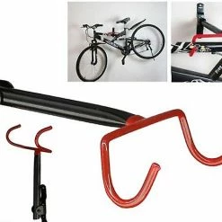 Unbranded Garage Wall Bicycle Bike Rangement Rack Support De Crochet De Cintre Avec Vis