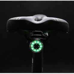 Mssugar Feu Arrière De Vélo, Q5 Smart Bicycle Brake Feu Arrière Auto Sensing Light Rainproof Led Cycling Taillight Rechargeable Road Bike Tail Light A (noir) -Vélo fixie Soldes 288040119 max