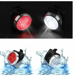 Mssugar 4 Pièces Usb Rechargeable Bicycle Light Front Back Bike Lights Set Avec 1 Pièce 360 Degrés Rotation Silicone Bicycle Phone Mount Bike Accessories Bike -Vélo fixie Soldes 288040791 max