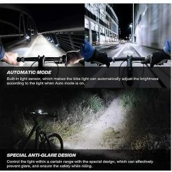 Mssugar 2/3/5 Led Bicycle Light Usb Bicycle Lights Rechargeable Bicycle Lamp Mtb Bike Safety Flashlight Bicycle Lightblack -Vélo fixie Soldes 288044095 max