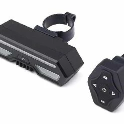 Mssugar Feu Arrière De Vélo Avec Clignotant Sans Fil Télécommande Imperméable à L’eau Bicycle Tail Light-usb Rechargeable Mountain Bike Tail Light Bicycle Warning Li -Vélo fixie Soldes 288045418 max