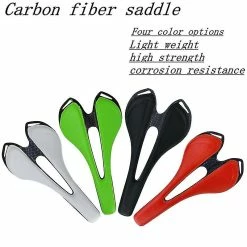 Lanbena Full Carbon Fiber + Leather Fiber Road Mountain Bike Saddle Seat Carbon Fib -Vélo fixie Soldes 299277303 max