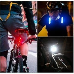 Perfet 2 Pcs Bike Tail Light, Usb Rechargeable Bicycle Rear Light360 Degré Rotation Waterproof Bicycle Tail -Vélo fixie Soldes 299559966 max
