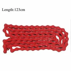 Hggqvvs 96 Sections Link 123cm Single Speed Bicycle Chain Mountain Bike Accessoires -Vélo fixie Soldes 299628201 max