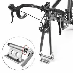 Unbranded Quick Release Fork Mount Bike Block Car Rack Front Fork Portable Imperméable à L’eau Alliage D’aluminium Stable Clip Car Modification -Vélo fixie Soldes 304548733 max
