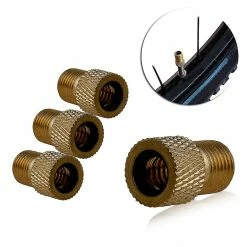 Unbranded Nouvel Adaptateur Presta To Schrader Pump Bicycle Bike Valve -Vélo fixie Soldes 307440510 max