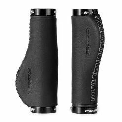 ESTONE Fibre Cuir Mountain Bike Scooter VTT Vélo Guidon Housse Poignée Poignées Bar Extrémité Antidérapant Aluminium Dual Lock-on