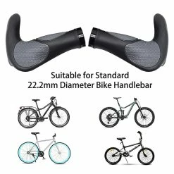 ESTONE Poignées De Guidon Soft Rubber Bicycle Mtb Bmx Road Bike Poignées D’extrémité De Guidon -Vélo fixie Soldes 308558086 max
