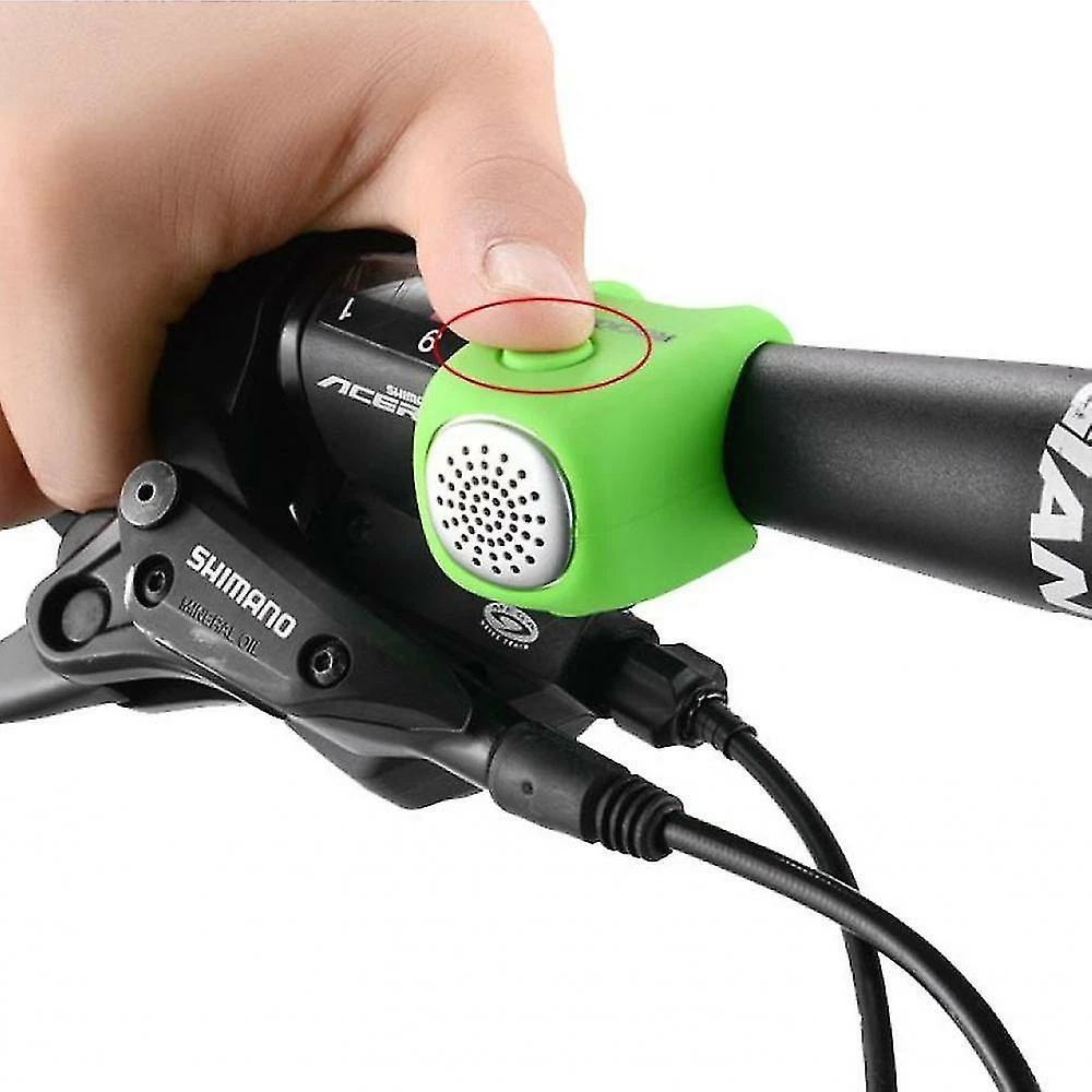 Unbranded Vélo Électrique Horn Mountain Bike Bell Klaxon électronique (Vert) 2 Unbranded Vélo Électrique Horn Mountain Bike Bell Klaxon électronique (Vert) – Image 2