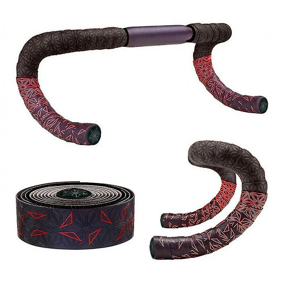 Unbranded Sangle D’équitation Antidérapante Et Absorbant Les Chocs Pu Road Bike Résistante à L’usure (rouge) 2 Unbranded Sangle D’équitation Antidérapante Et Absorbant Les Chocs Pu Road Bike Résistante à L’usure (rouge) – Image 2