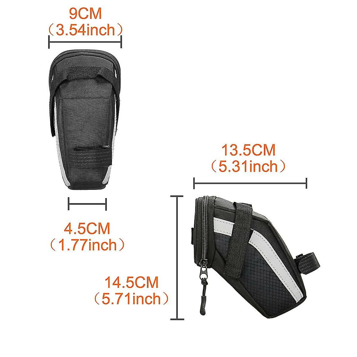 Unbranded Bicycle Tail Bag Bicycle Bag Waterproof Bike Storage Saddle Bag Cycling Seat Tail Rear Pouch Bag Saddle Bag Bicycle Accessories, Noir Starlight 4 Unbranded Bicycle Tail Bag Bicycle Bag Waterproof Bike Storage Saddle Bag Cycling Seat Tail Rear Pouch Bag Saddle Bag Bicycle Accessories, Noir Starlight – Image 4