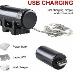 Unbranded Usb Rechargeable Bike Wheel Lights Super Bright Bicycle Led Light Bike Spoke Light Pour Un Style De Sécurité Ultime (bleu) -Vélo fixie Soldes 327488487 max