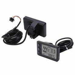Unbranded S866 Vélo électrique Lcd Panneau D’affichage E-bike 24v36v48v Affichage Lcd 22.2mm Ip65 Sm Plug Vélo électrique -Vélo fixie Soldes 329039765 max