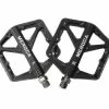 Unbranded Ultralight Flat Mountain Bike Pedal Nylon Pédale De Vélo, Noirï1/4ˆBlackï1/4‰