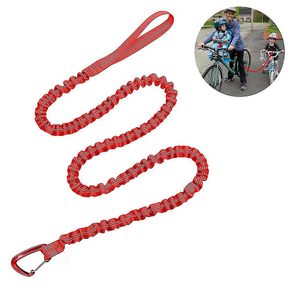 Unbranded 1 Pcs Kids Tow Bike Rope, Corde De Remorquage De Vélo Compatible Avec Kidsbike Bungee Avec Fixation, 2 Unbranded 1 Pcs Kids Tow Bike Rope, Corde De Remorquage De Vélo Compatible Avec Kidsbike Bungee Avec Fixation, – Image 2