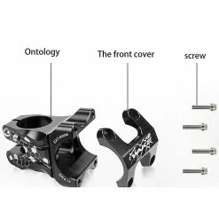 Unbranded Wake 31.8mm Vélo Guidon Court Tige Pour VTT Road Bike Noir -Vélo fixie Soldes 353398286 max