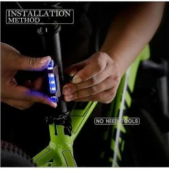 Unbranded Usb Rechargeable Bike Light Avant Et Arrière Bicycle Light Set Scooter Light 5 Leds 4 Modes Head Back Cycling Clignotant Safety Warning Lamp (noir) -Vélo fixie Soldes 353405853 max