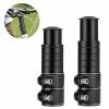 Unbranded 1 Pc Bike Stem Handlebar Riser Bicycle Fork Extender Aluminium Alloy Head Up Adapter Tige Réglable