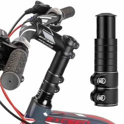 Unbranded 1 Pc Bike Stem Handlebar Riser Bicycle Fork Extender Aluminium Alloy Head Up Adapter Tige Réglable 7 Unbranded 1 Pc Bike Stem Handlebar Riser Bicycle Fork Extender Aluminium Alloy Head Up Adapter Tige Réglable -Vélo fixie Soldes 353412374 max