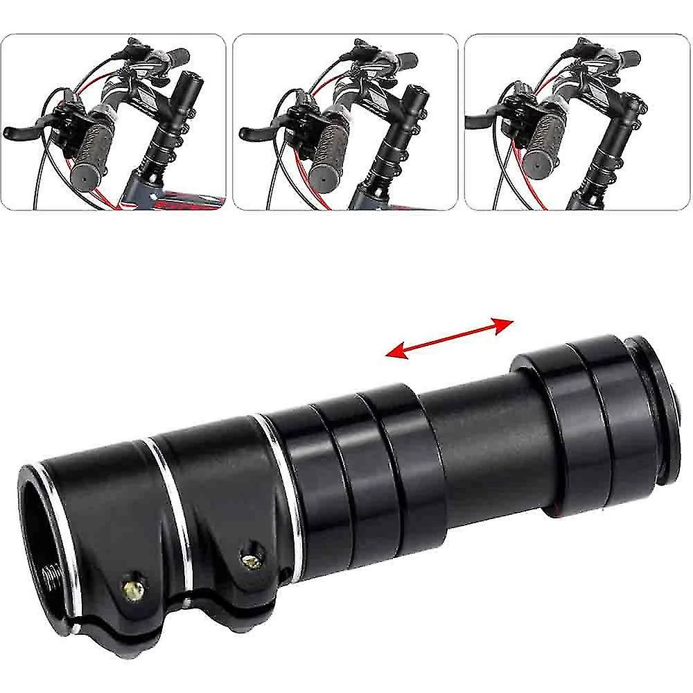 Unbranded 1 Pc Bike Stem Handlebar Riser Bicycle Fork Extender Aluminium Alloy Head Up Adapter Tige Réglable 4 Unbranded 1 Pc Bike Stem Handlebar Riser Bicycle Fork Extender Aluminium Alloy Head Up Adapter Tige Réglable – Image 4