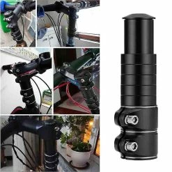 Unbranded 1 Pc Bike Stem Handlebar Riser Bicycle Fork Extender Aluminium Alloy Head Up Adapter Tige Réglable 9 Unbranded 1 Pc Bike Stem Handlebar Riser Bicycle Fork Extender Aluminium Alloy Head Up Adapter Tige Réglable -Vélo fixie Soldes 353412490 max