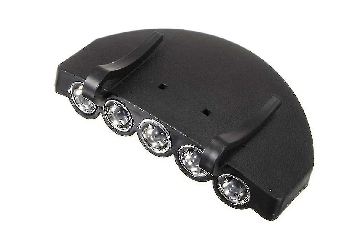 Unbranded 5 Led Cap Light Bike Light Pratique Hand Free Hat Clip Lampe De Poche Pour Les Sports De Jogging En Plein Air (noir) Qualité Parfaite 1 Unbranded 5 Led Cap Light Bike Light Pratique Hand Free Hat Clip Lampe De Poche Pour Les Sports De Jogging En Plein Air (noir) Qualité Parfaite