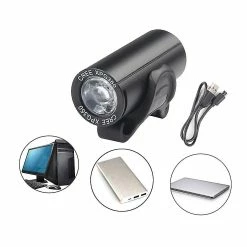Unbranded Led Bike Light Usb MTB Lumière Avant 3w Phare Batterie Intégrée, C -Vélo fixie Soldes 354745108 max