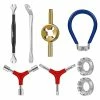 Unbranded Boy 8pcs Bike Spoke Wrench Tool Inclure Y-type Hex Wrench Pour Vélo