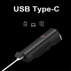 Unbranded 1000 Lumen Bike Light Set Usb High / Low Beam Mtb Lampe De Vélo, A -Vélo fixie Soldes 354748249 max