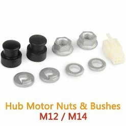 Unbranded E-bike Electric Bicycle Hub Moteur Essieu M12 / M14 Verrouillage Avant Écrou / Serrure -Vélo fixie Soldes 354749478 max