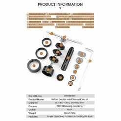 Unbranded Mountain Bike Road Fixe L’arbre D’engrenage Cente Press-in 7 Unbranded Mountain Bike Road Fixe L’arbre D’engrenage Cente Press-in -Vélo fixie Soldes 354749582 max