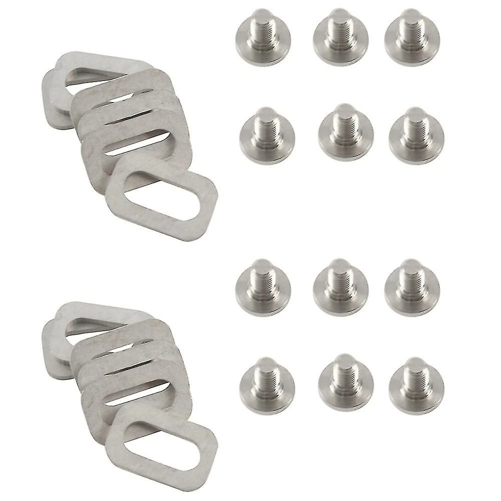 Unbranded Entretoises De Boulons En Titane Pour Look Keo Road Bike Clipless Pedals Cleats 1 Unbranded Entretoises De Boulons En Titane Pour Look Keo Road Bike Clipless Pedals Cleats