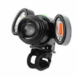 Unbranded Ipx6 Bike Light Super Bright Usb T6 Led Vélo Vélo Lumière-noir