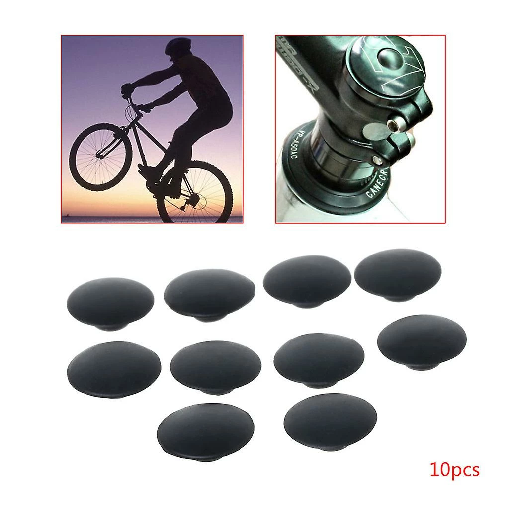 Unbranded 10pcs Vélo Casque Capuchon Imperméable à La Poussière M6 Vis MTB Bike Stem Top Cover 1 Unbranded 10pcs Vélo Casque Capuchon Imperméable à La Poussière M6 Vis MTB Bike Stem Top Cover