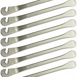 Unbranded 8 Pack Bike Tire Lever Pneu Cuillère Fer Outil De Changement Pour Réparation Vélo Tube