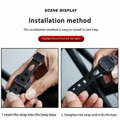 Unbranded Night Riding Bicycle Mountain Bike Led Phare Feu Arrière Lampe Set -Vélo fixie Soldes 366468774 max