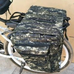 Unbranded Camouflage Bicycle Bike Bag Back Siège Arrière Queue Porte-vélo Pack Selle -Vélo fixie Soldes 368840528 max