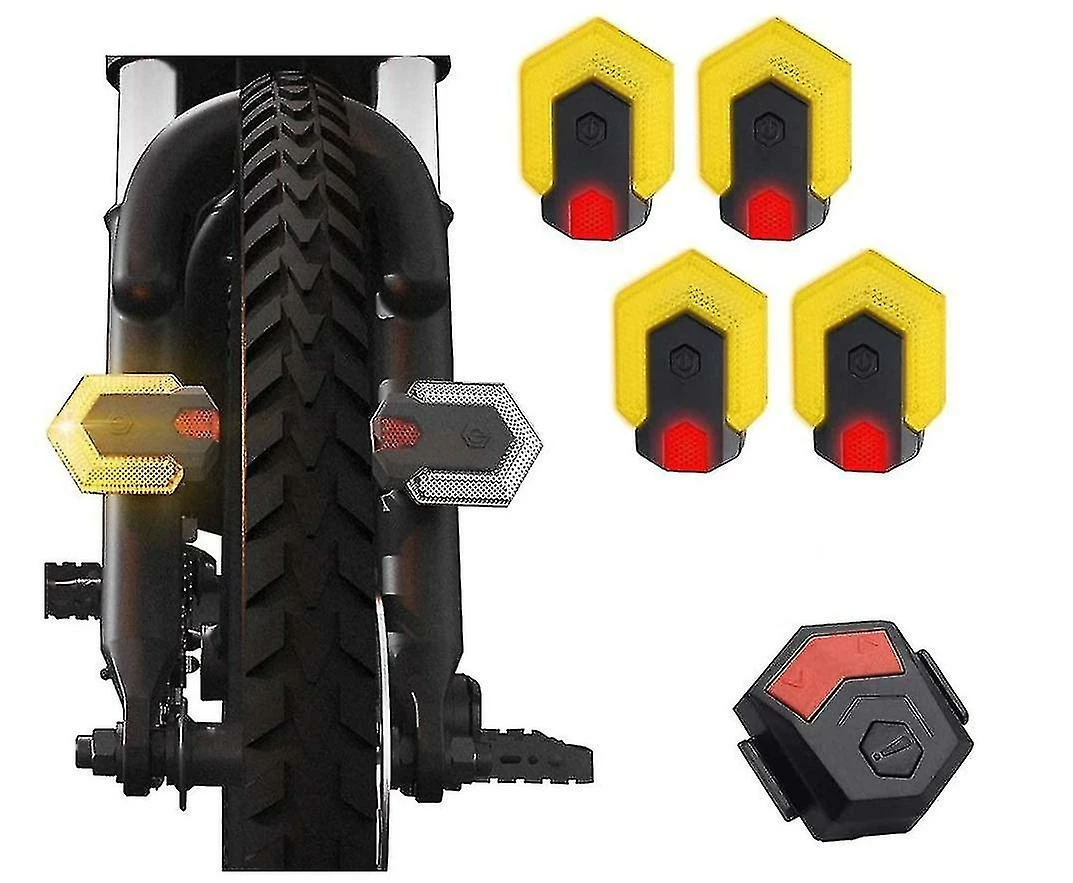 Aowear Chronus Bike Tail Light, Bike Turn Signals Front And Rear Safety Warning Light Avec Télécommande, USB Charging Waterproof Bike Tail Light (noir) 1 Aowear Chronus Bike Tail Light, Bike Turn Signals Front And Rear Safety Warning Light Avec Télécommande, USB Charging Waterproof Bike Tail Light (noir)