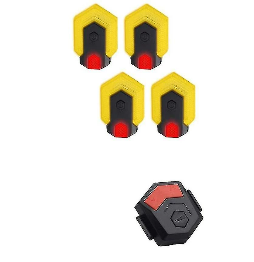 Aowear Chronus Bike Tail Light, Bike Turn Signals Front And Rear Safety Warning Light Avec Télécommande, USB Charging Waterproof Bike Tail Light (noir) 2 Aowear Chronus Bike Tail Light, Bike Turn Signals Front And Rear Safety Warning Light Avec Télécommande, USB Charging Waterproof Bike Tail Light (noir) – Image 2